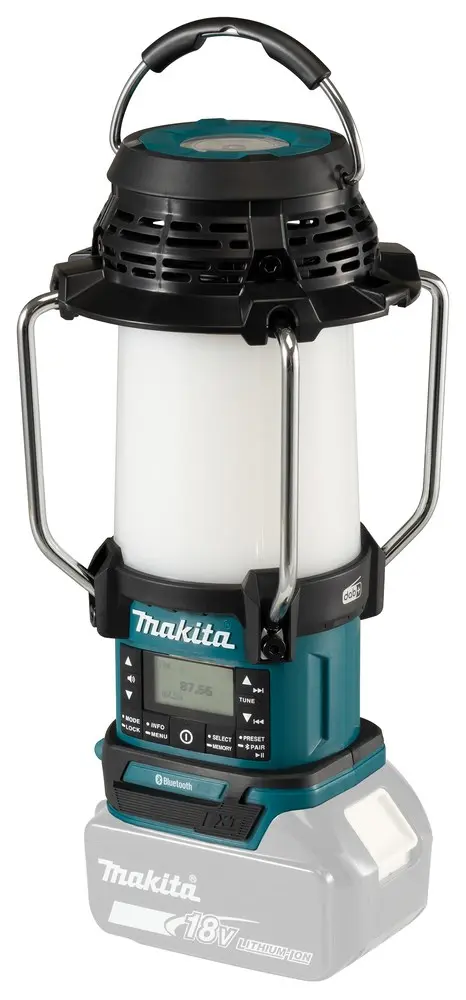 Makita DMR056 Radio Portable Analog Digital Black Blue