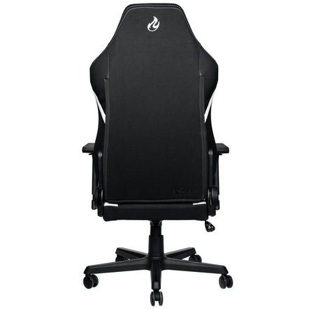 Nitro Concepts X1000 PC Gaming Chair Upholstered Seat Black White