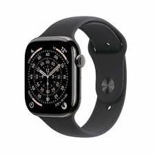 Apple Watch Series 11Â GPS Cellular 42mmÂ Natural Titanium Case With Stone Grey Sport Band - S/M