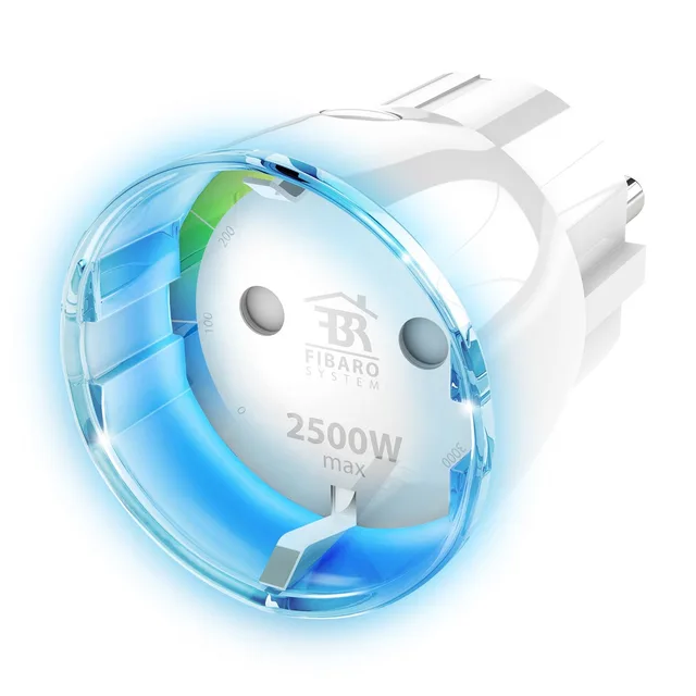 Fibaro FIBEFGWPF-102-5 Power Plug Adapter Type F White