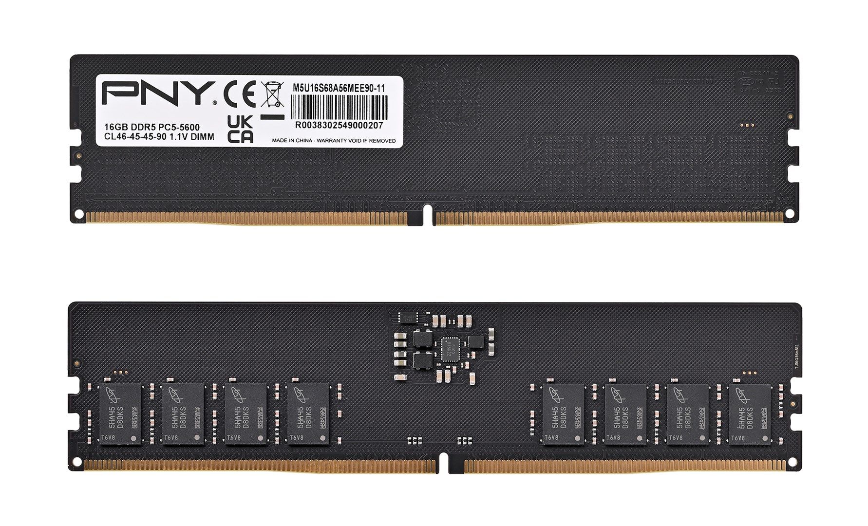 GB PNY DIMM Performance 5600MHz (Black) 16