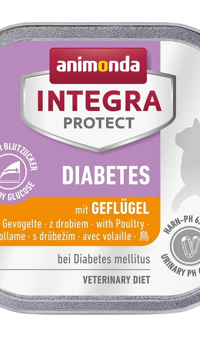 ANIMONDA Integra Protect Diabetes Chicken - Wet Cat Food - 100g