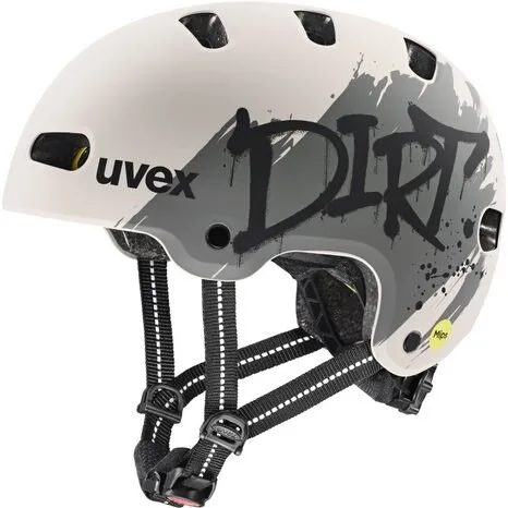 Kask Rowerowy DziecięCy UVEX Kid 4 Style MIPS Dirt Warm Grey