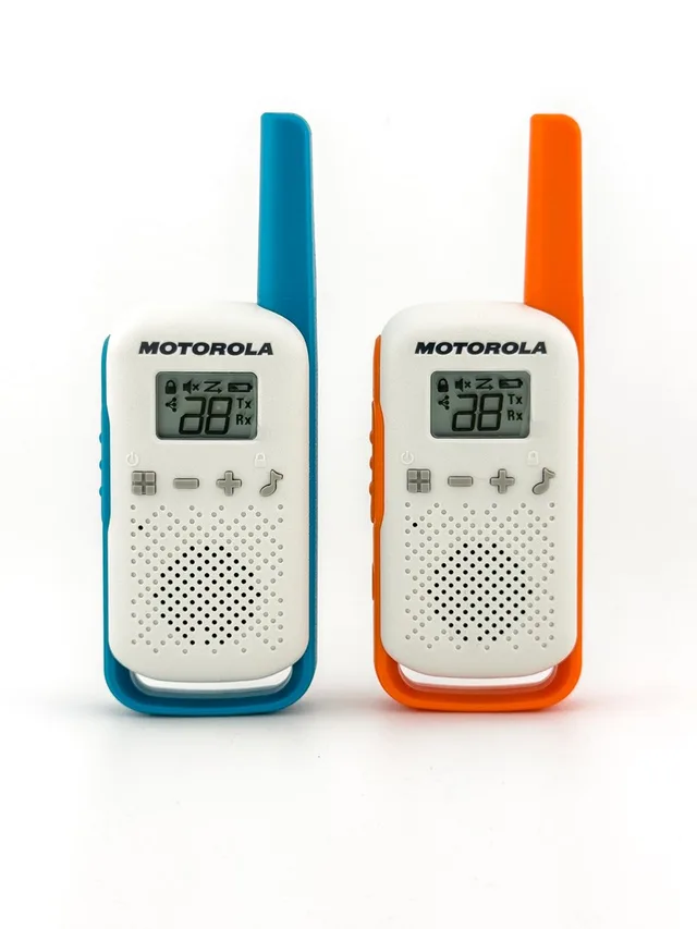 Motorola Talkabout T42 - Walkie-Talkie 2-Pack (Orange-Blue)