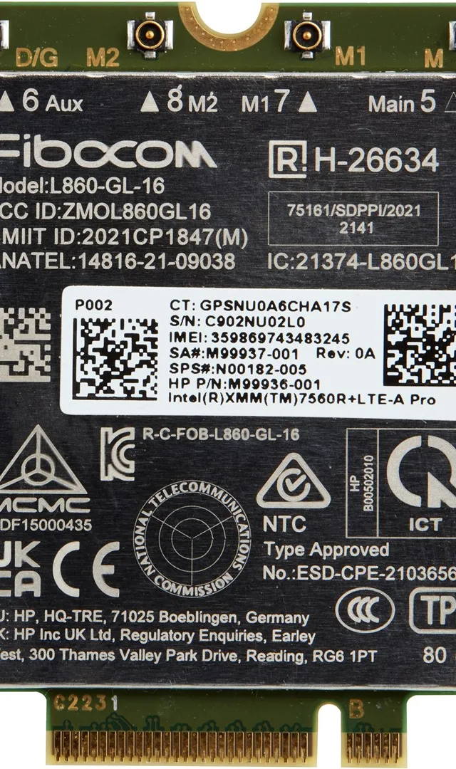 HP XMM 7560 R+ LTE-Advanced Pro WWAN