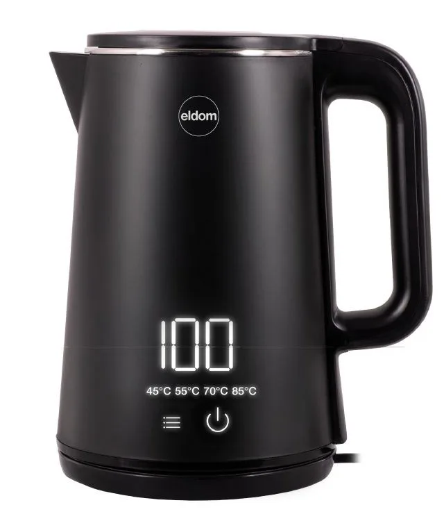 ELDOM C515C Cordless Kettle 1.8 L 2000 W Black
