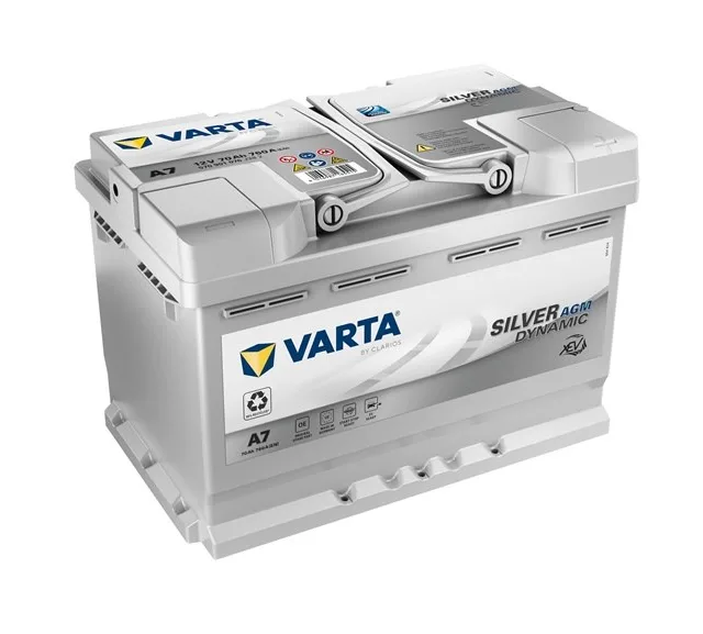 VARTA 12V 70Ah/760A AGM Battery Start Stop