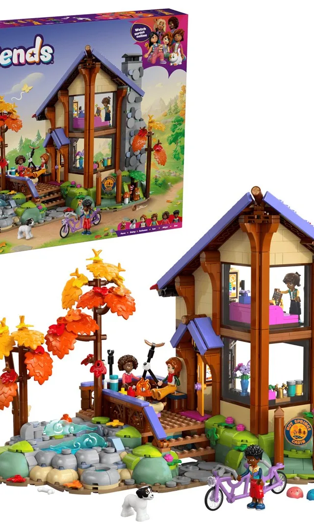 LEGO FRIENDS 42705 Cozy Fall Forest Cabin