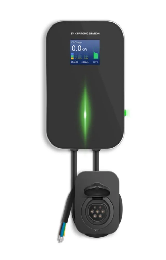 Extralink Electric Car Charger BS20-BA-22kW-APP Type A 32A 22kW 3 Phase LCD Screen APP 6 1m