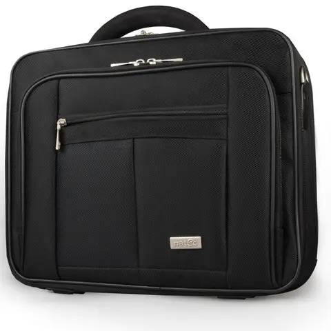 NATEC Boxer 39.6 cm (15.6") Briefcase Black
