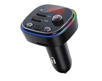 Vakoss TC-B439K FM Transmitter 87.5 - 108 MHz Bluetooth/USB Black