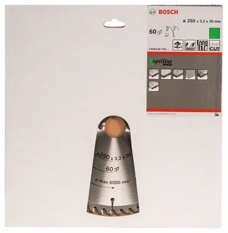 Bosch 2 608 640 729 Circular Saw Blade 25 Cm 1 Pc(S)