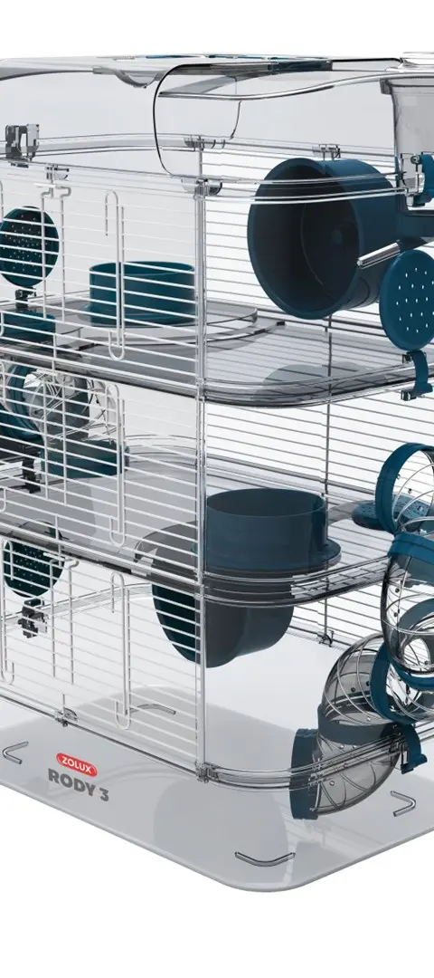 ZOLUX Rody3 Trio Blue - Cage For Rodents