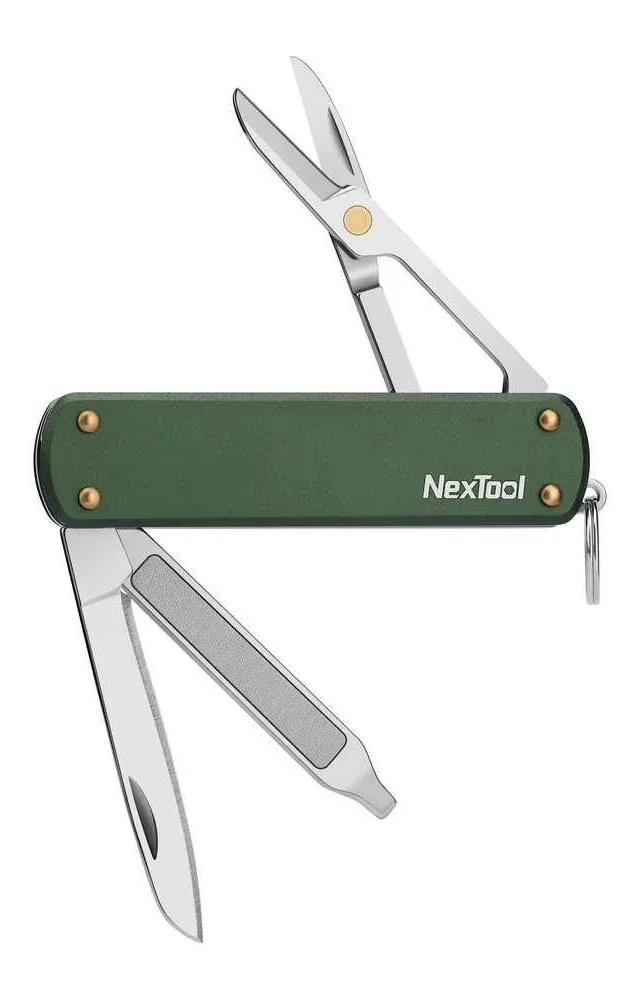 NexTool Mini Pocket Knife NE0143 4-In-1 Green