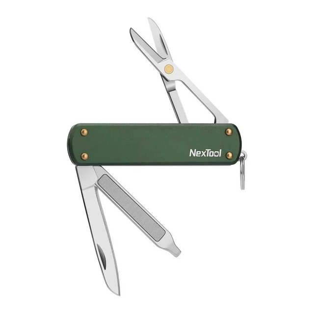 NexTool Mini Pocket Knife NE0143 4-In-1 Green