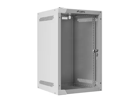 Lanberg WF10-2309-10S rack cabinet 9U Wall mounted rack Grey