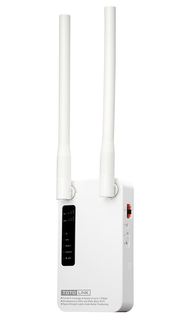 TOTOLINK EX1200M network extender White 10, 100 Mbit/s