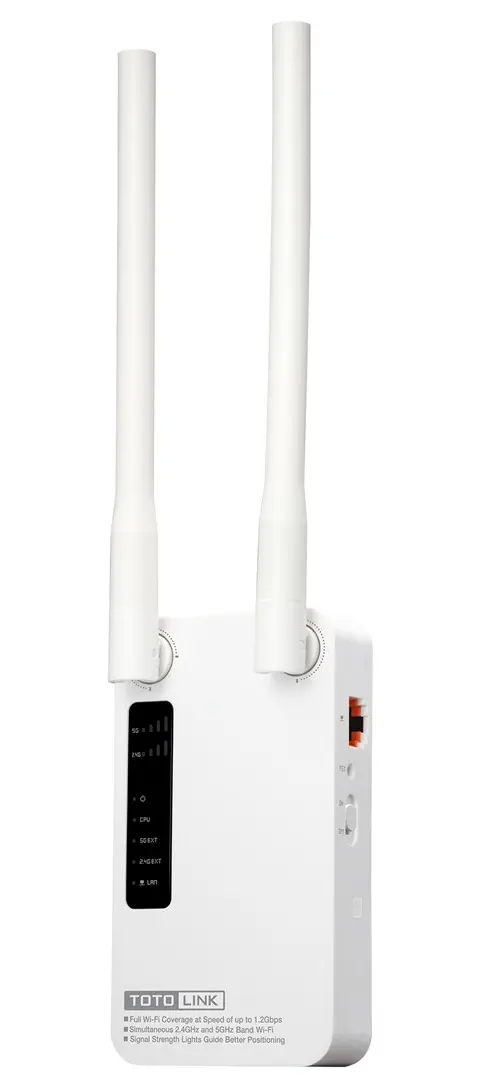 TOTOLINK EX1200M network extender White 10, 100 Mbit/s