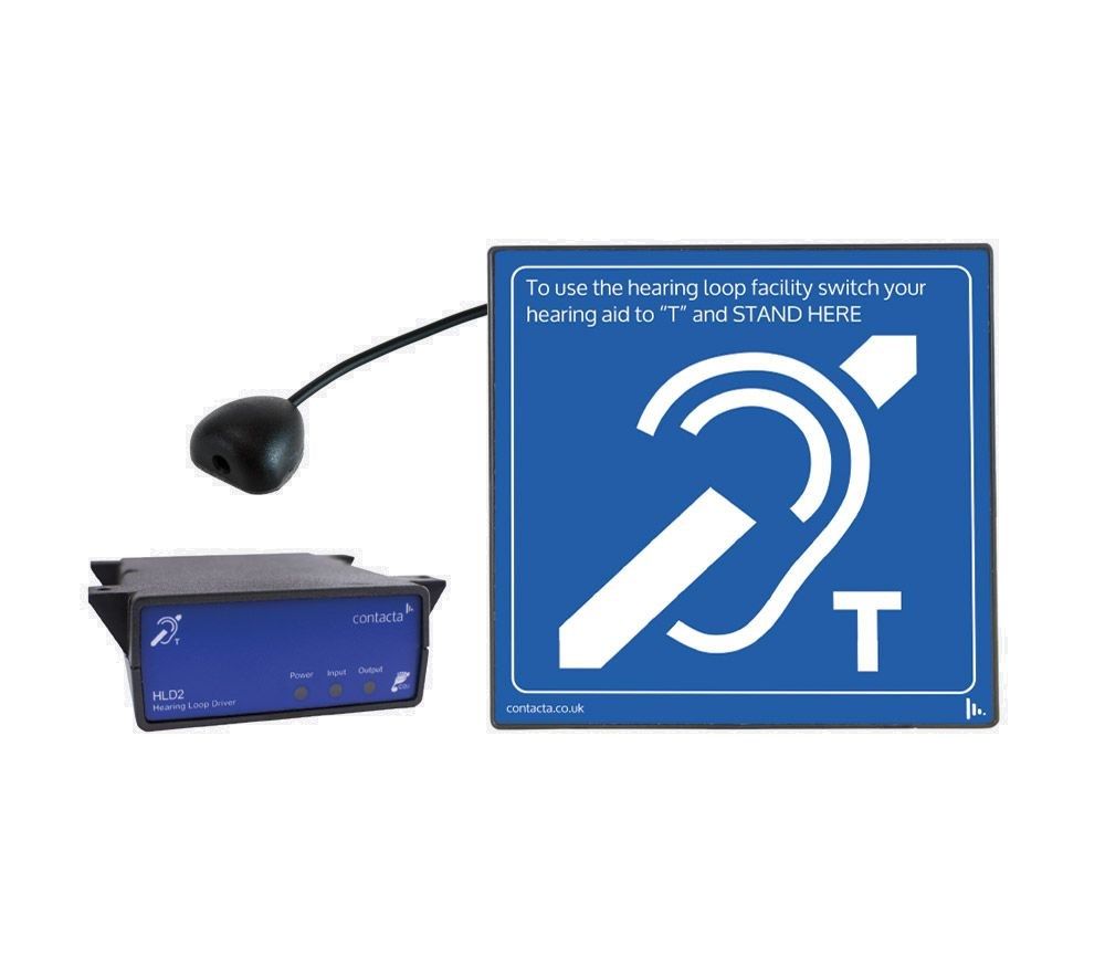 Contacta IL-K300-05-00 Above The Counter Induction Loop Kit With Microphone Mouse Type