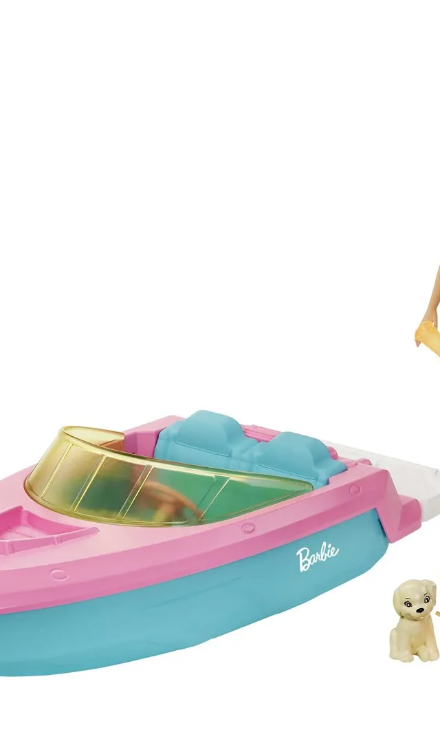 Barbie Speedboat + GRG30 MATTEL Doll