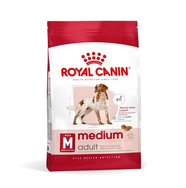 ROYAL CANIN Adult Medium - Dry Dog Food - 4kg