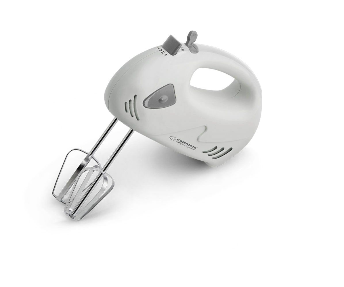 Esperanza EKM007WE Mixer Hand Mixer Gray White 150 W