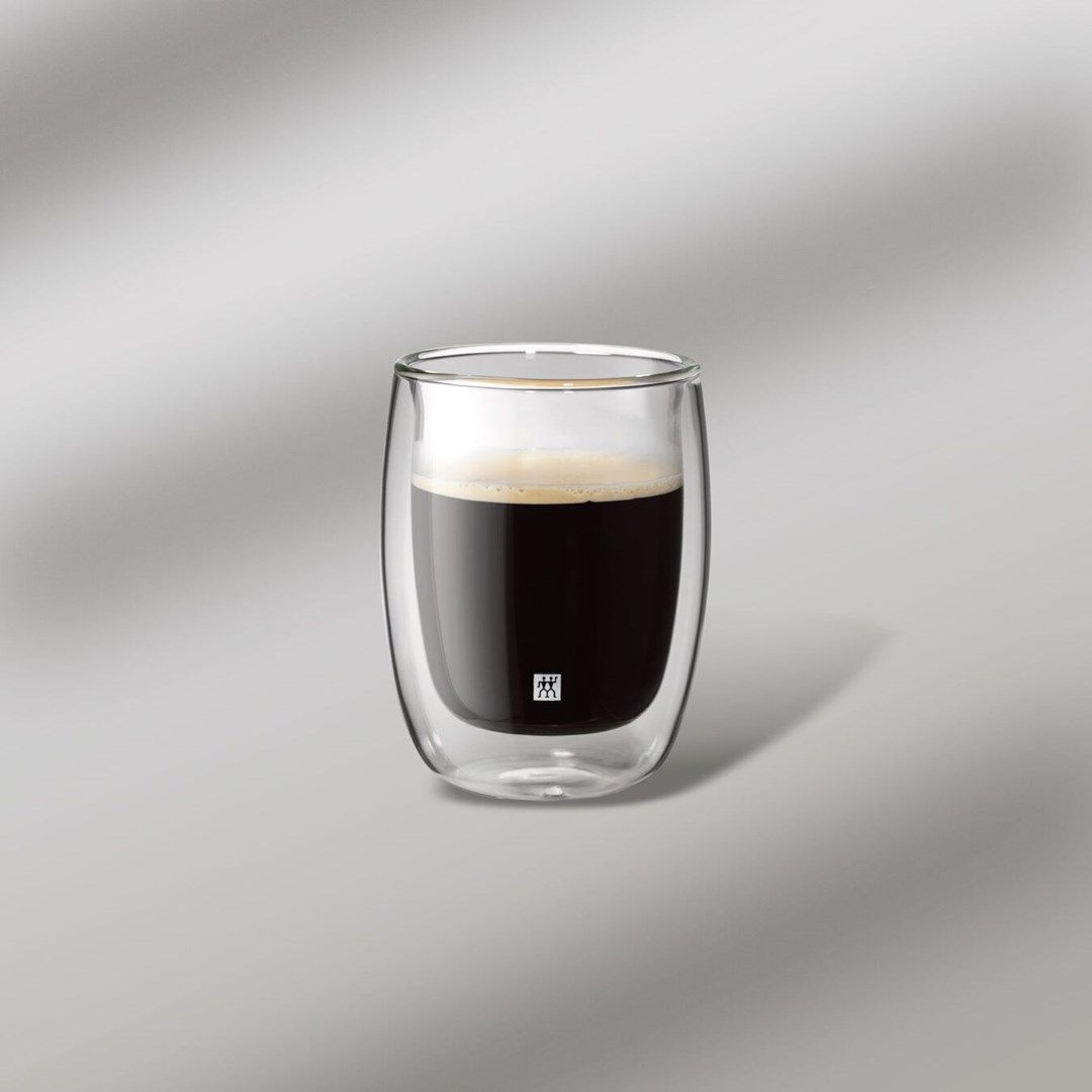 ZWILLING Sorrento 39500-077-0 Coffee Glass Transparent 2 Pc(S) 200 Ml