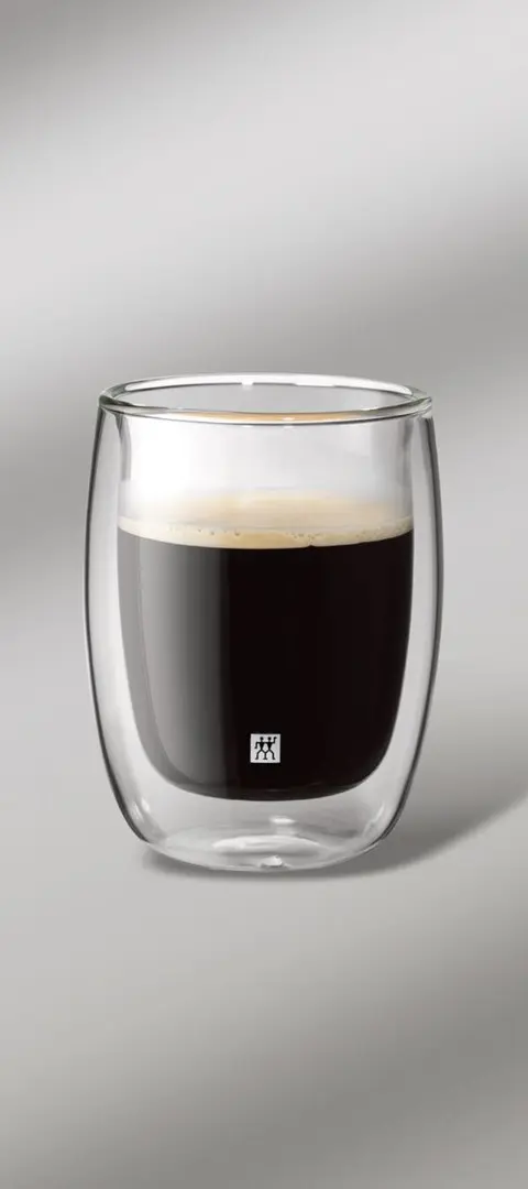ZWILLING Sorrento 39500-077-0 Coffee Glass Transparent 2 Pc(S) 200 Ml
