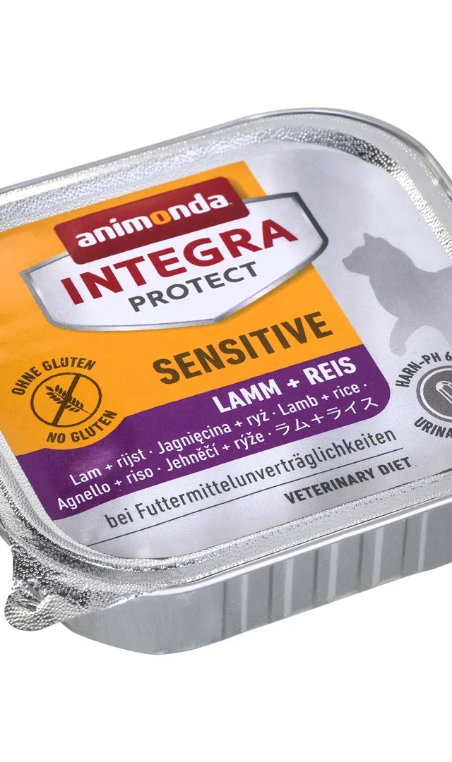 ANIMONDA Integra Protect Sensitive Lamb With Rice - Wet Cat Food - 100g