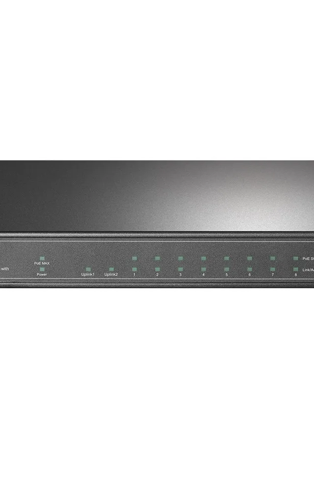 TP-Link TL-SG1210P network switch Unmanaged Gigabit Ethernet (10/100/1000) Power over Ethernet (PoE) Grey