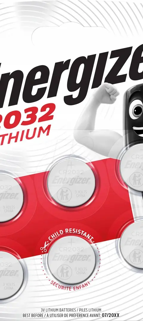 ENERGIZER BATTERIES SPECIAL CR2032 6 PIECES NEW