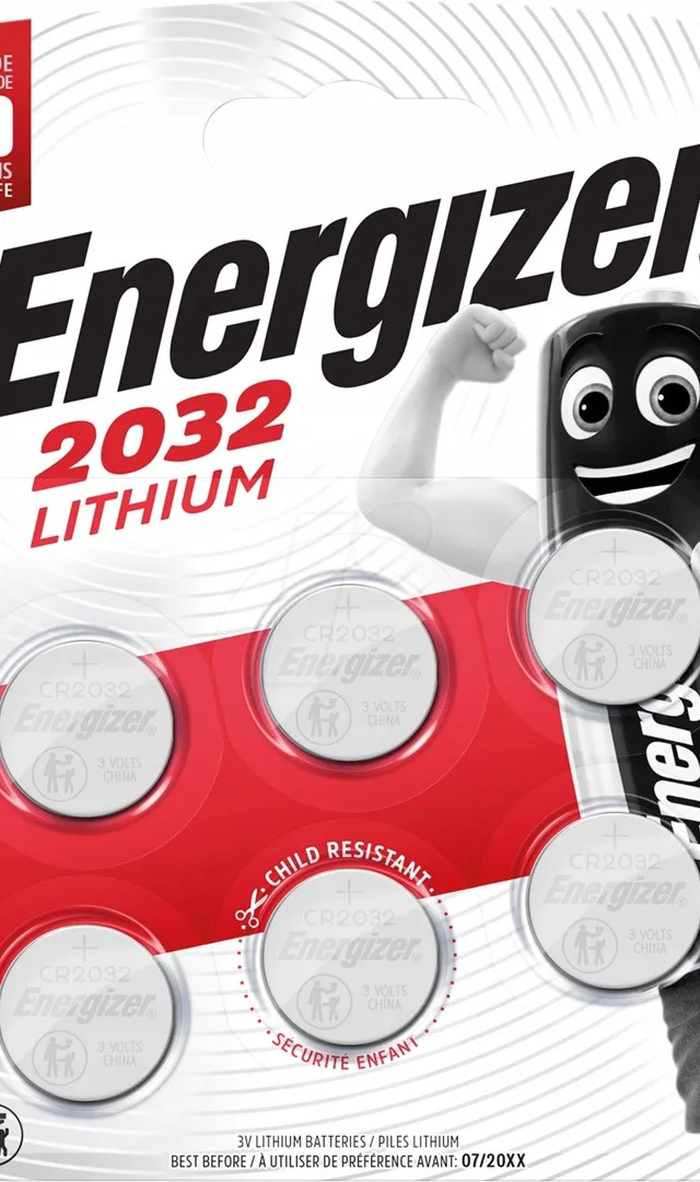 ENERGIZER BATTERIES SPECIAL CR2032 6 PIECES NEW