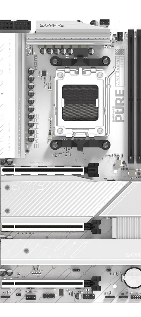 Sapphire PURE B850A WIFI 7 AMD B850 Socket AM5 ATX