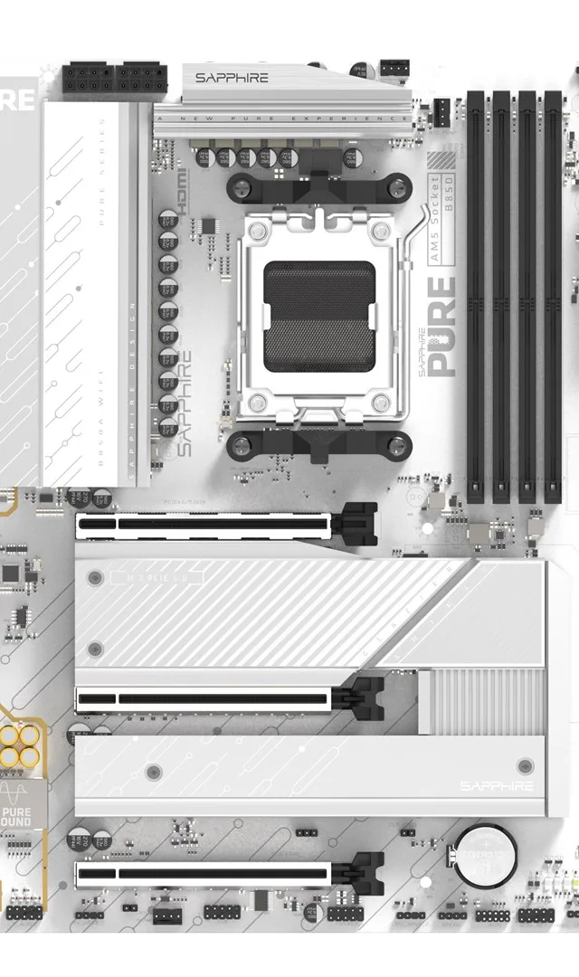 Sapphire PURE B850A WIFI 7 AMD B850 Socket AM5 ATX