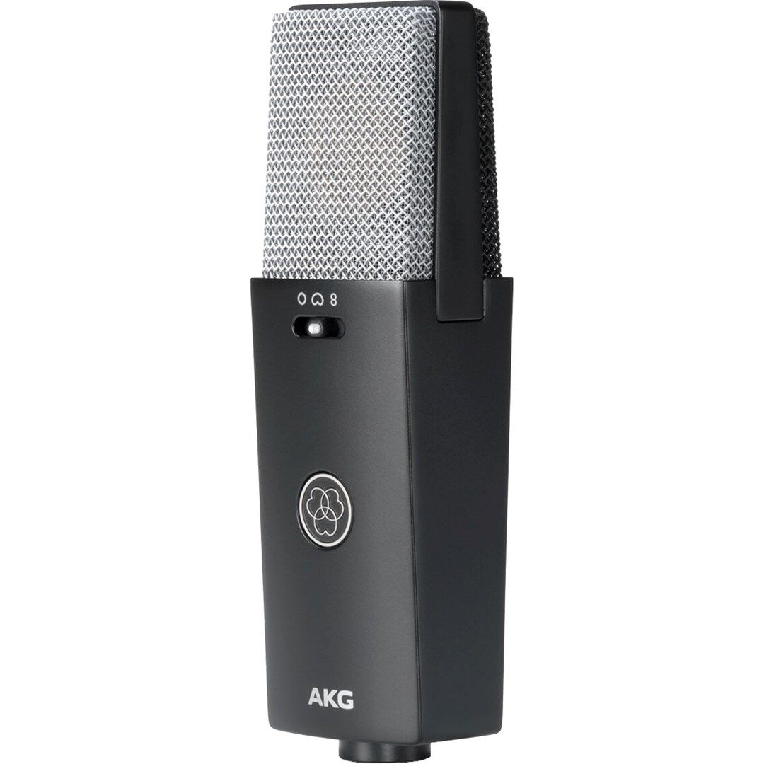 AKG C114 - Large Diaphragm Multi-Pattern Condenser Microphone (Black)
