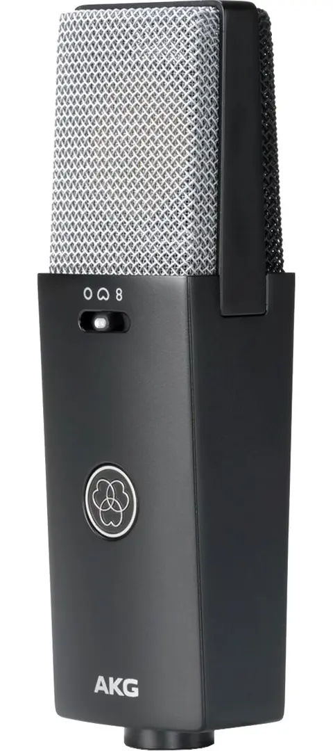 AKG C114 - Large Diaphragm Multi-Pattern Condenser Microphone (Black)