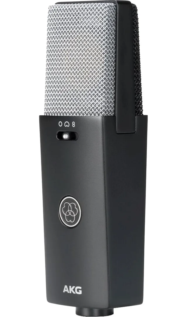 AKG C114 - Large Diaphragm Multi-Pattern Condenser Microphone (Black)