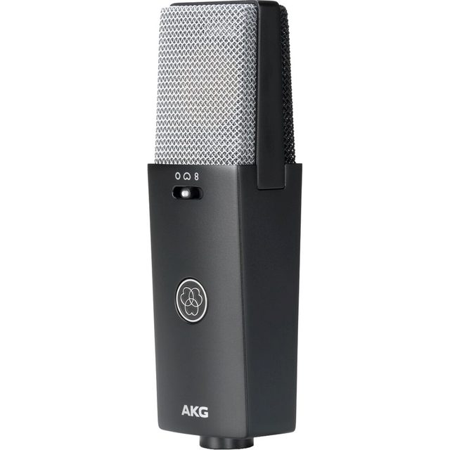AKG C114 - Large Diaphragm Multi-Pattern Condenser Microphone (Black)