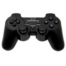 Esperanza EG106 Gaming Controller Joystick PC Playstation 2 Playstation 3 Analogue / Digital USB 2.0 Black