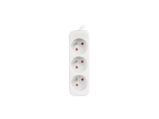 LANBERG POWER STRIP 1.5M BLACK 3X 230V PL