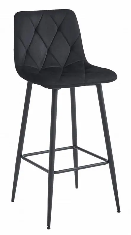BAR CHAIR BLACK 104X43.5X32.5