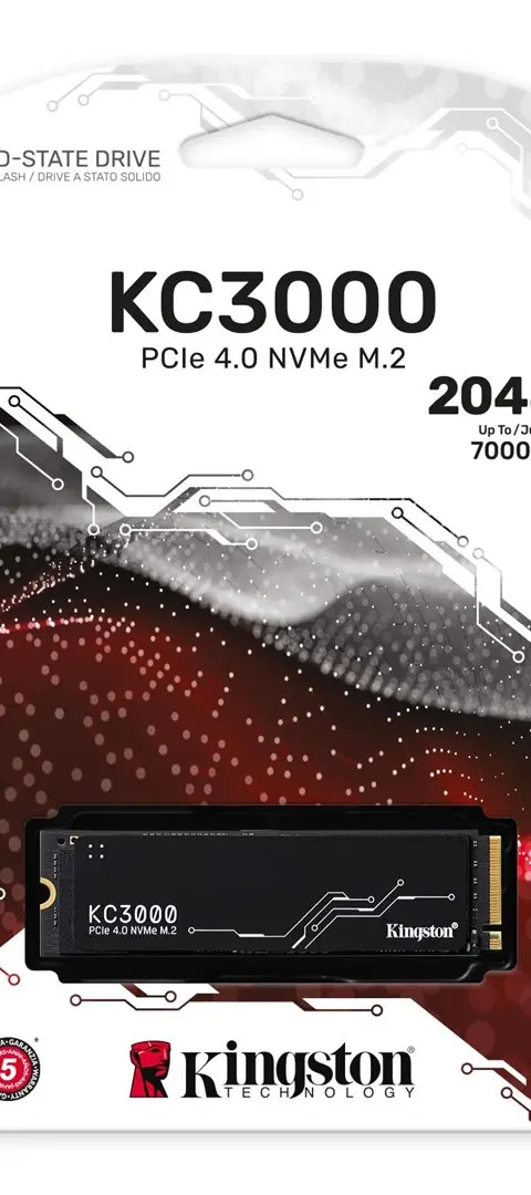 Kingston Technology 2048G KC3000 M.2 2280 NVMe SSD