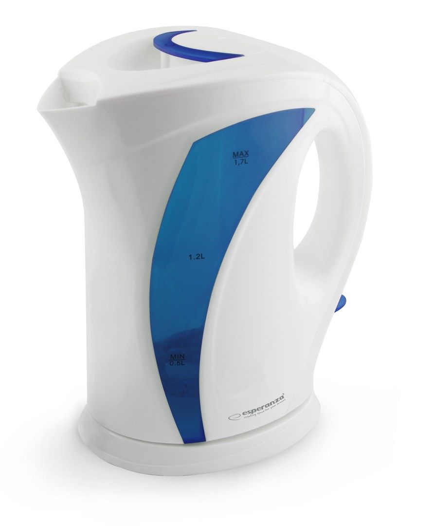 Esperanza EKK018B Electric Kettle 1.7 L White / Blue