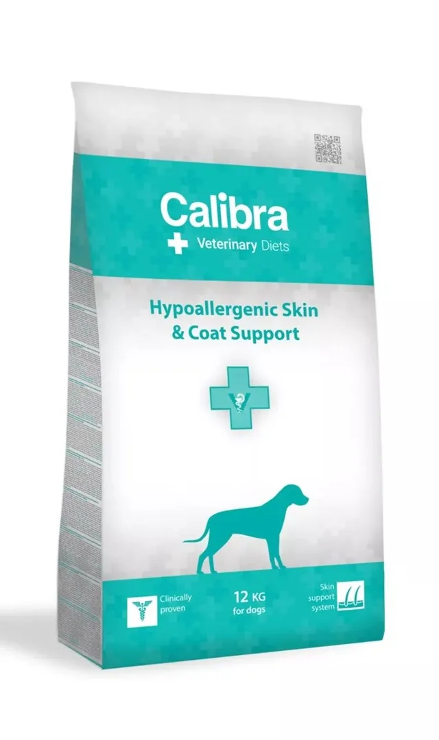 CALIBRA Veterinary Diets Dog Hypoallergenic Skin Coat - Dry Dog Food - 12kg