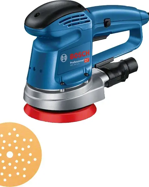 Bosch GEX 34-125 Orbital Sander 12000 RPM 24000 OPM Blue 340 W