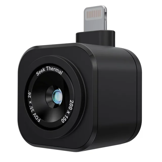 Seek Thermal LW-ABAX Thermal Imaging Camera Black 200 X 150 Pixels