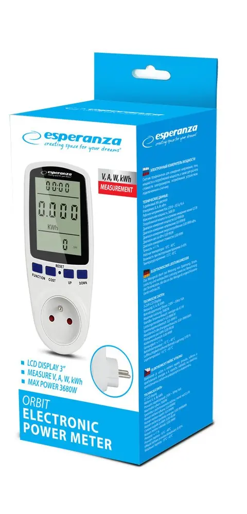 Esperanza ELA103 Electronic Power Consumption Meter