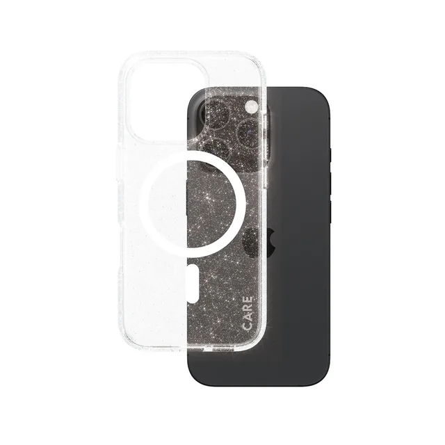 PanzerGlass CARE™ by ® Urban Combat Case Star Lit w. White MagSafe iPhone 16 Pro