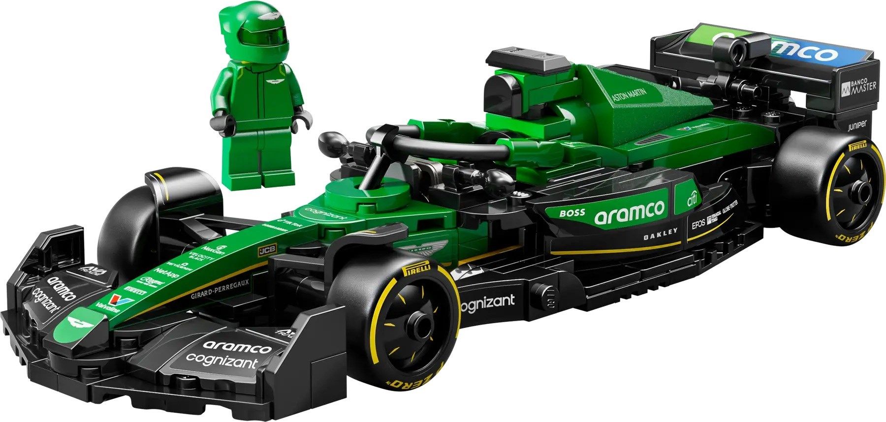 LEGO Speed Champions Aston Martin Aramco F1 AMR24 Rennauto 77245