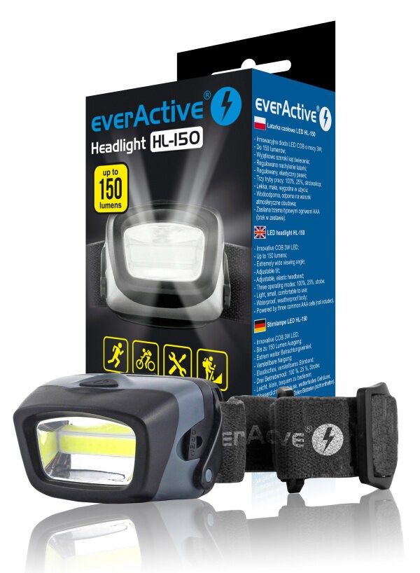Headlight EverActive HL-150